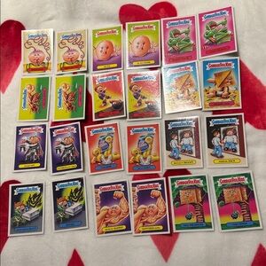 Large lot of Almost complete Garbage Pail Kids cards 2015 plus duplicates